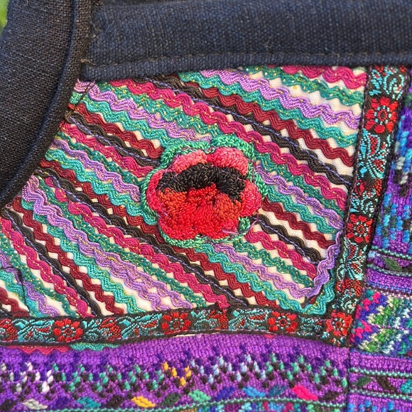 TypicalG Beach Tote bag - hand made and one of a kind. - Picture 7 of 11